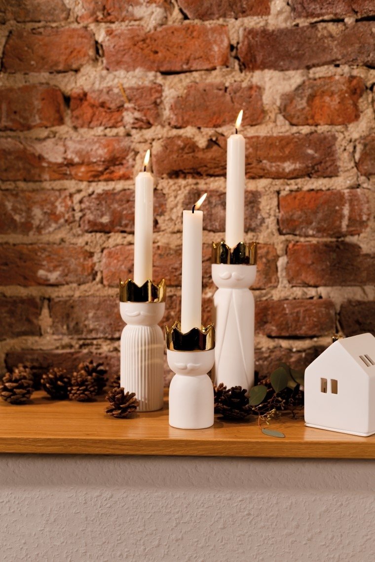 Rader CHRISTMAS Świecznik Trzej Królowie / BALTHASAR