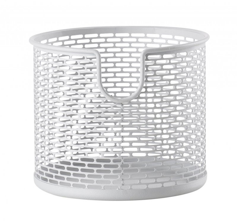 ZONE Denmark BASKET Metalowy Pojemnik - Koszyk do Przechowywania 12 cm Biały