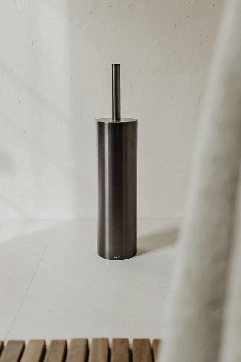 Wolnostojąca szczotka WC ZACK grafitowa