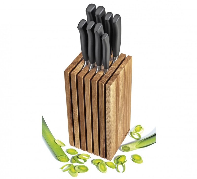 Zassenhaus WOOD Drewniany Blok na Noże Kuchenne / Dębowy