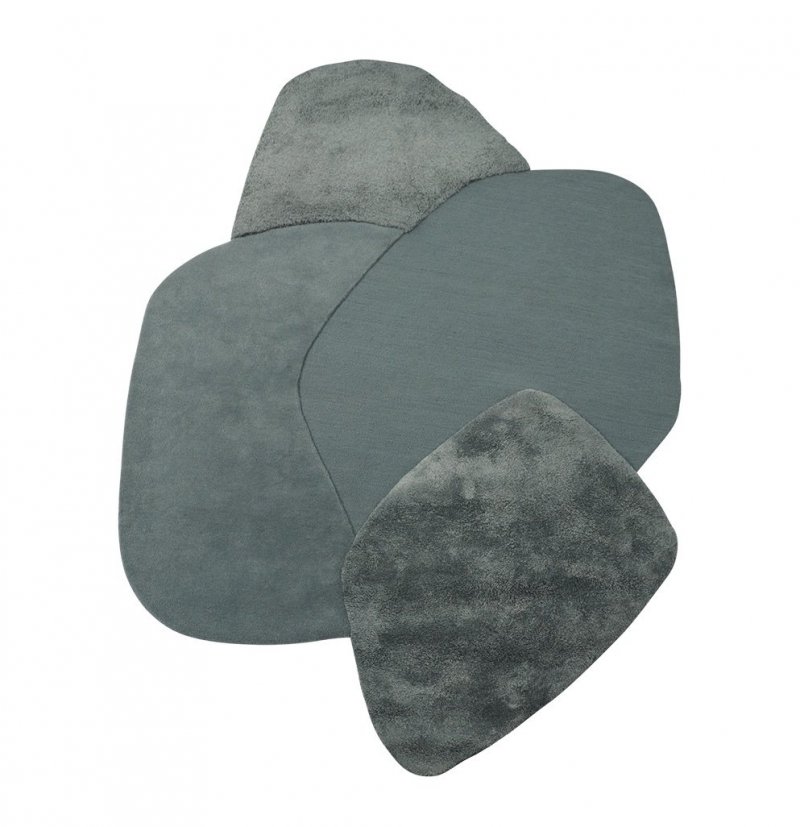 Aytm MOLA Dywan 195x140 cm / Niebieski DUSTY BLUE