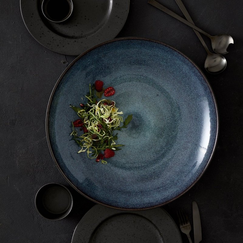 Bitz GASTRO Talerz Obiadowy 27 cm 6 Szt. Szaro/Różowy