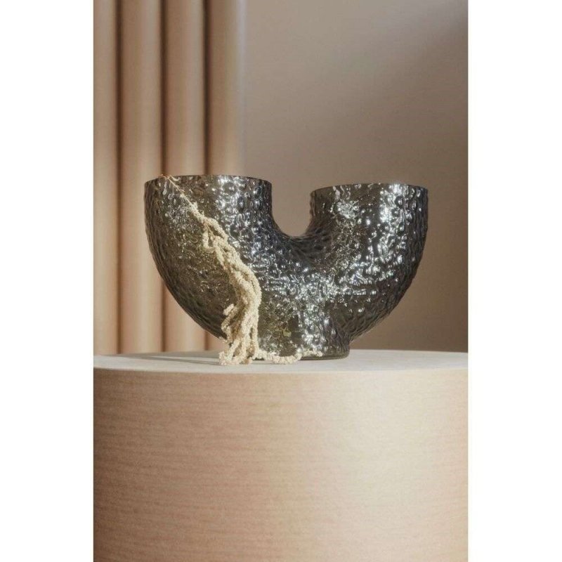 Aytm ARURA Wazon do Kwiatów 19 cm Szary