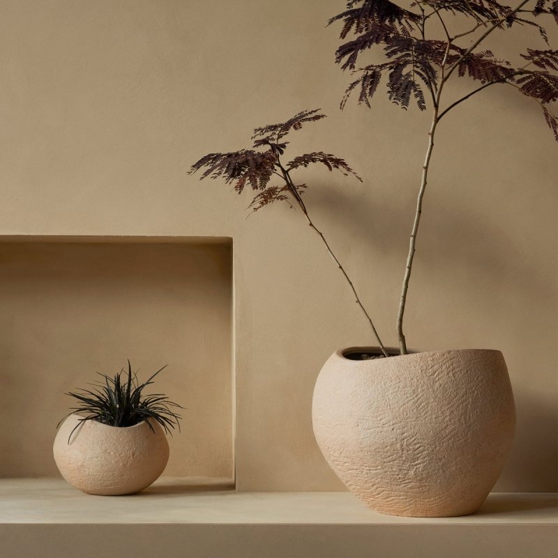 Audo PLANTS Doniczka do Kwiatów 24 cm / Ivory