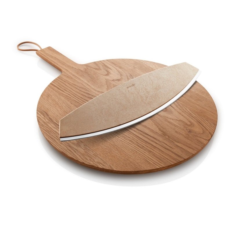 Eva Solo NORDIC KITCHEN Dębowa Deska do Serwowania Pizzy, Krojenia, Siekania 35 cm