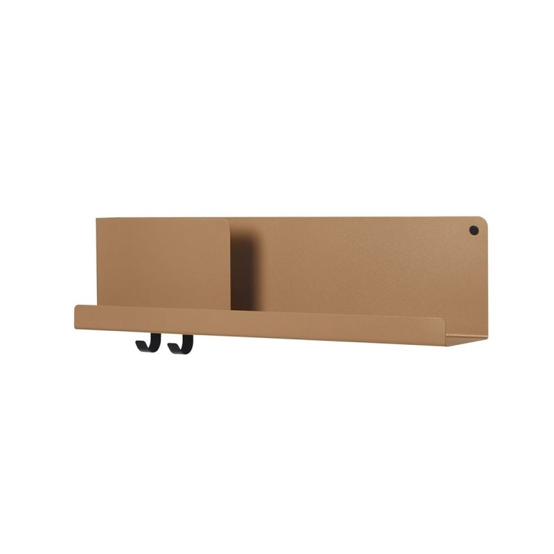 Muuto FOLDED Organizer - Półka Ścienna 63 cm Pomarańczowa