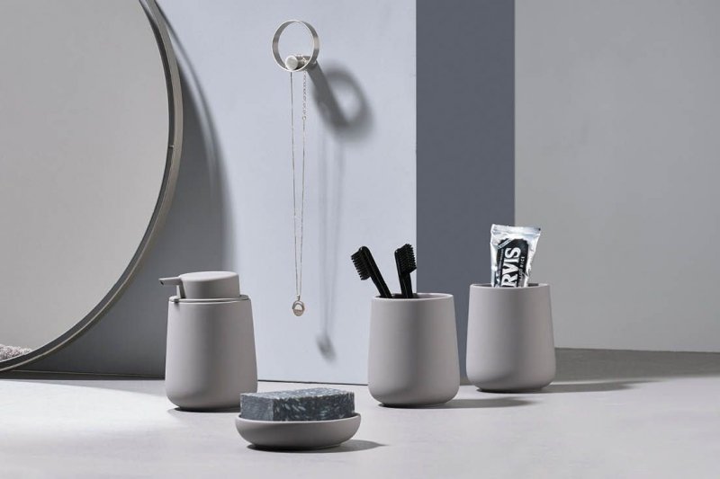 ZONE Denmark NOVA ONE Szczotka Toaletowa do WC / Szara Gull Grey