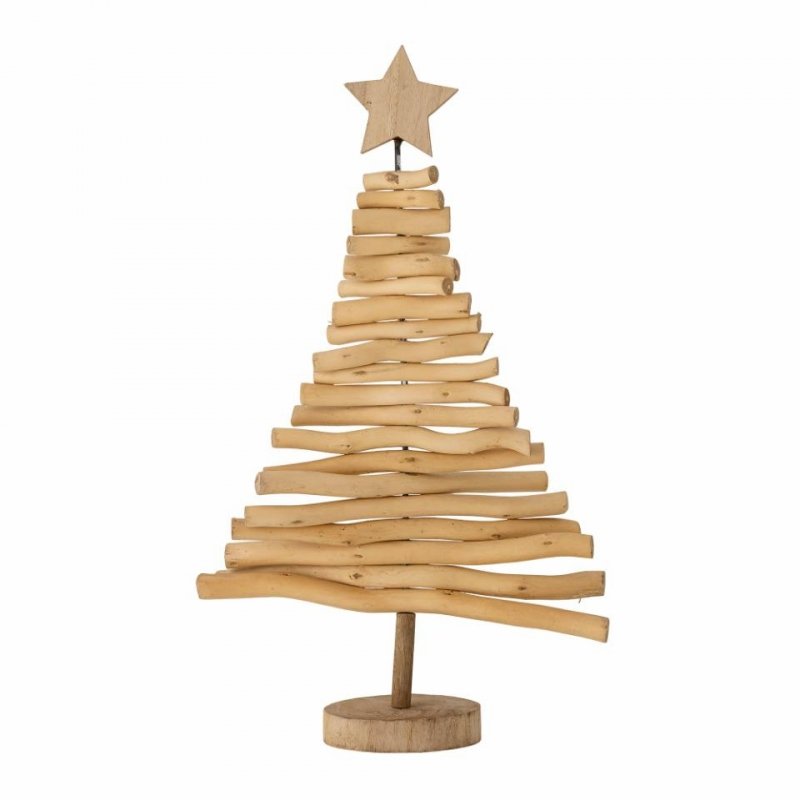 Bloomingville CHRISTMAS BREST Dekoracja Świąteczna / Choinka Drewniana 60 cm