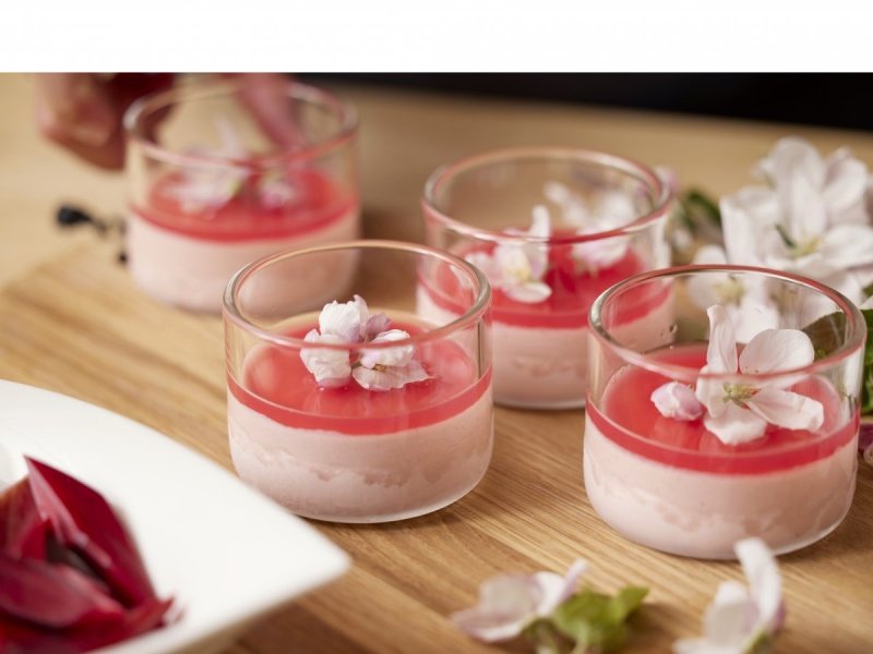 Blomsterbergs DESSERT Szklane Słoiczki do Serwowania Deserów 8 cm 4 Szt.