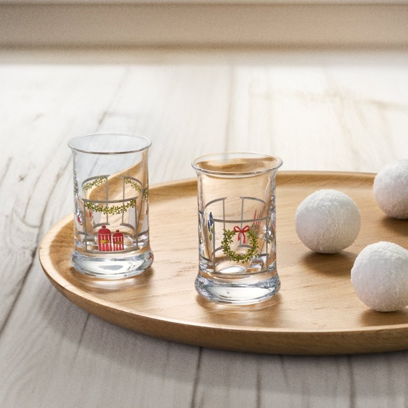Holmegaard CHRISTMAS 2024 Kieliszki Świąteczne do Nalewek 30 ml 2 Szt.