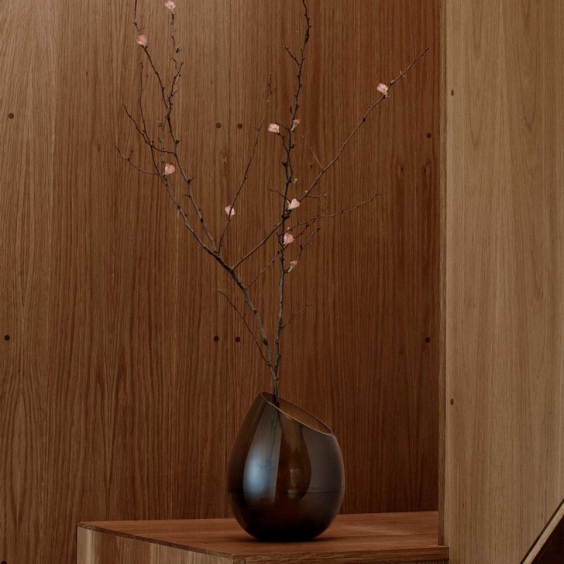 Blomus DROP Wazon do Kwiatów S - Szary Smoke