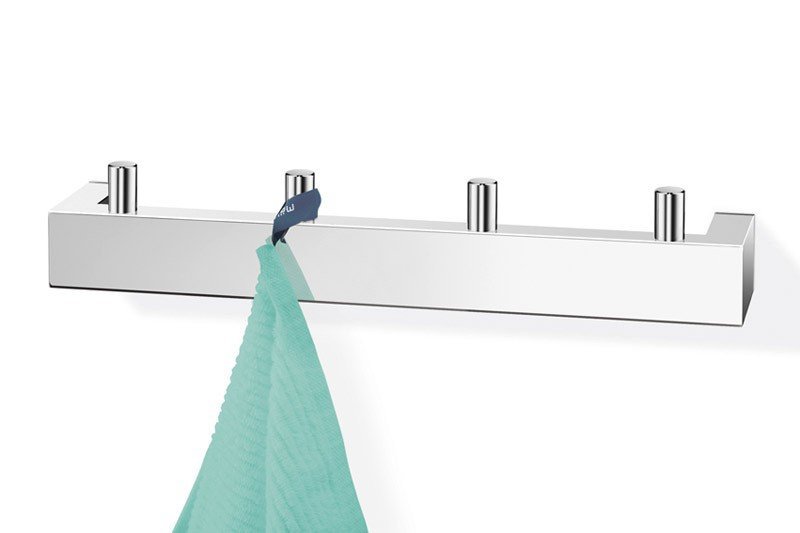 Zack LINEA Wieszak Poczwórny / Srebrny Polerowany