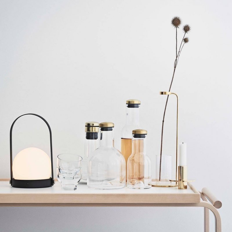 Menu STEM Wazon do Kwiatów - Złoty / Mosiądz Polerowany