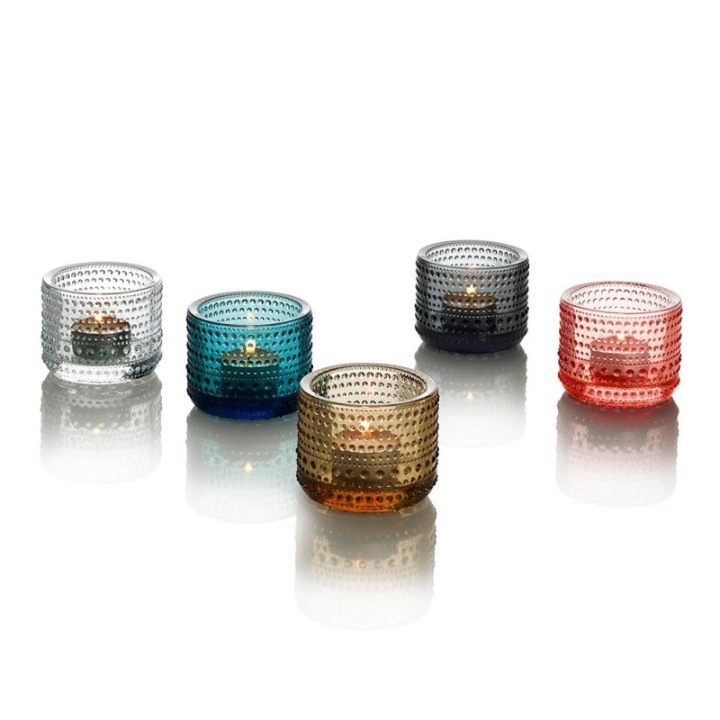 Iittala KASTEHELMI Świecznik Tealight / Żółty