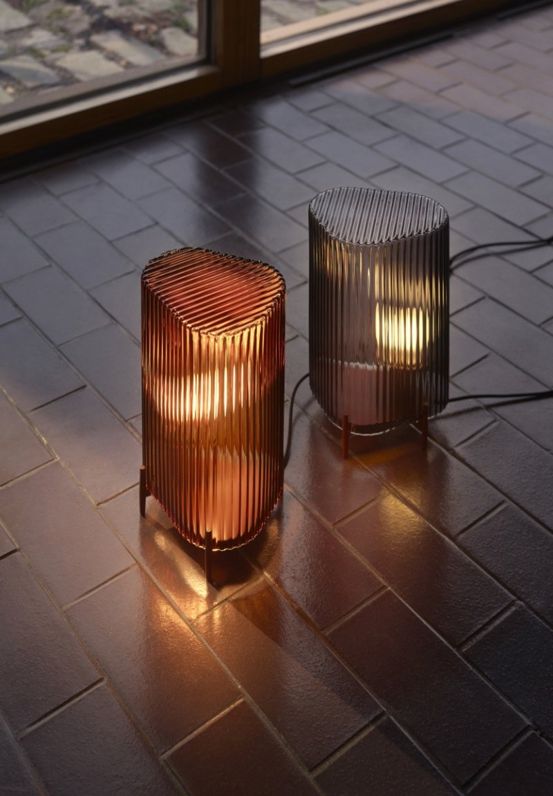 Iittala PUTKI Lampa Stołowa / Szara