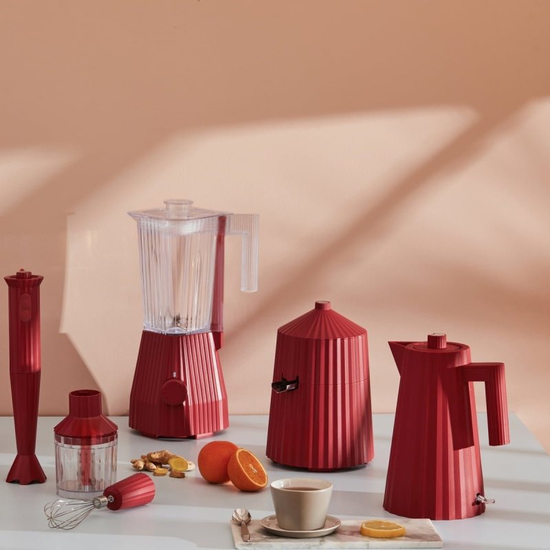 Alessi PLISSE Blender Ręczny + Akcesoria - Biały
