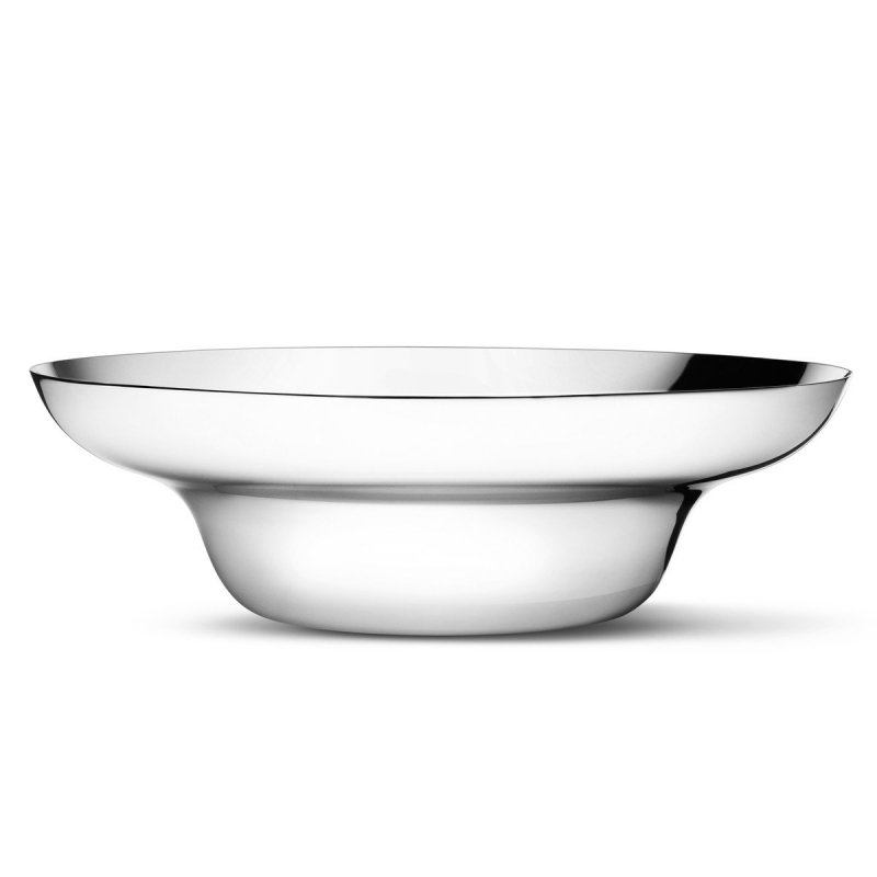 Georg Jensen ALFREDO Misa do Sałaty z Polerowanej Stali
