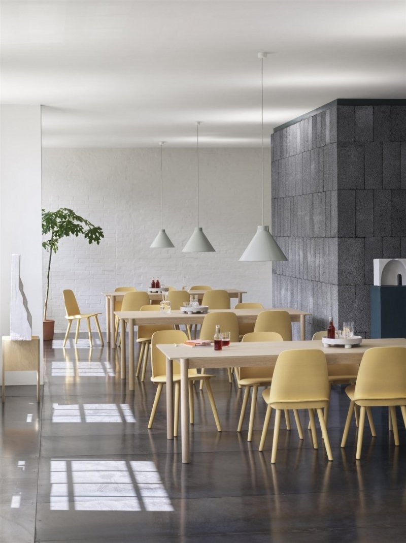 Muuto TOP PEDANT Stalowa Lampa Wisząca 28 cm Szara