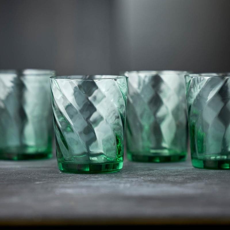 Lyngby Glass VIENNA Szklanki Niskie 300 ml 4 Szt. / Zielone