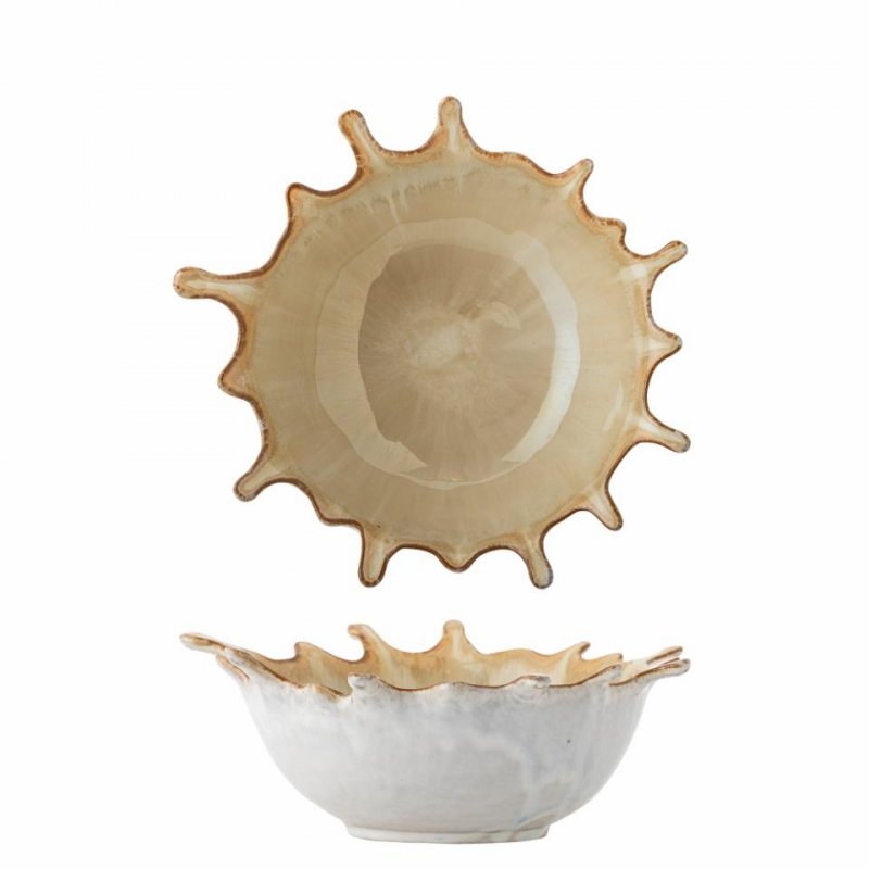 Unikalna misa dekoracyjna Bloomingville Alcott z naturalnym szkliwem