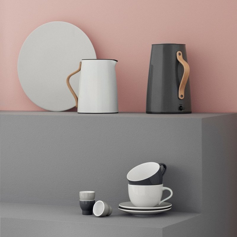 Stelton EMMA Spodki do Filiżanki 2 Szt. Błękitne
