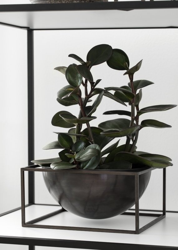by Lassen KUBUS Miska Niska 23 cm Oksydowana Miedź