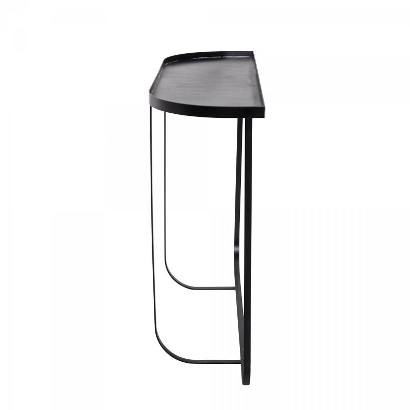 Bloomingville HARPER Konsola Metalowa 100 cm  / Czarna