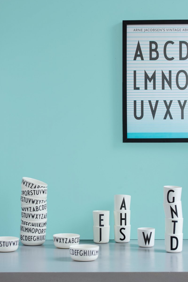 Design Letters AJ Vintage - Kubek Porcelanowy - Litera C