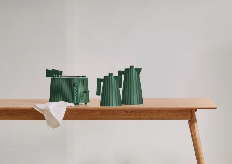 Alessi PLISSE Czajnik Elektryczny 1,7 l / Zielony
