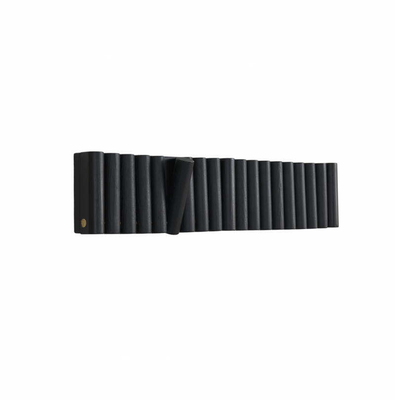 Andersen Furniture MONO Ścienny Wieszak na Ubrania 52 cm / Czarny