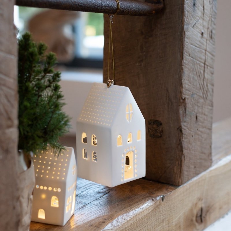 Rader HOME Świecznik - Lampion - Domek - Wiszący 15,5 cm