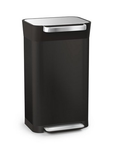 Joseph Joseph TITAN Kosz na Śmieci 30 l ze Zgniatarką / Czarny