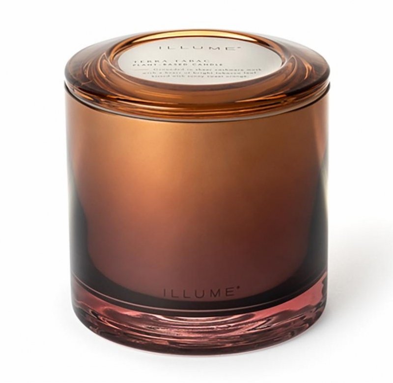 Bloomingville ILLUME Świeca Zapachowa w Szkle 590 g. / Terra Tabac