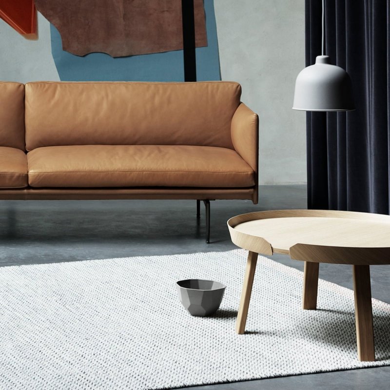 Muuto GRAIN Lampa Wisząca 21 cm Zielona Dusty Green