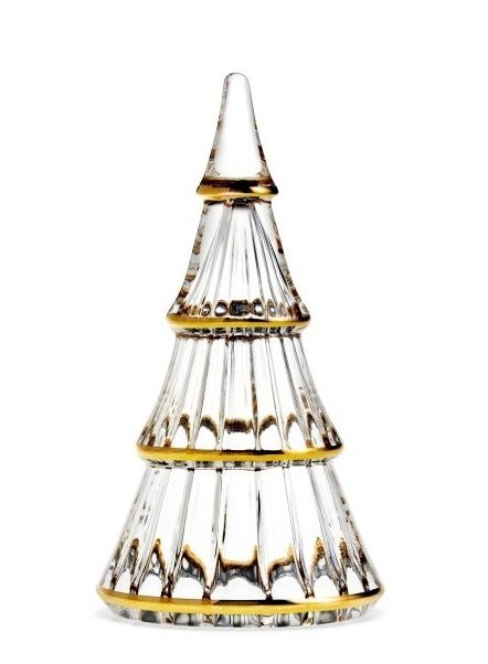 Holmegaard CHRISTMAS Świąteczna Choinka Dekoracyjna 19 cm Złota