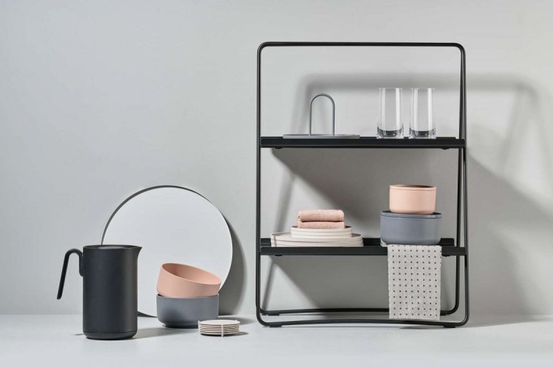 ZONE Denmark A-TABLE Półka - Regał Przenośny 75 cm Czarny