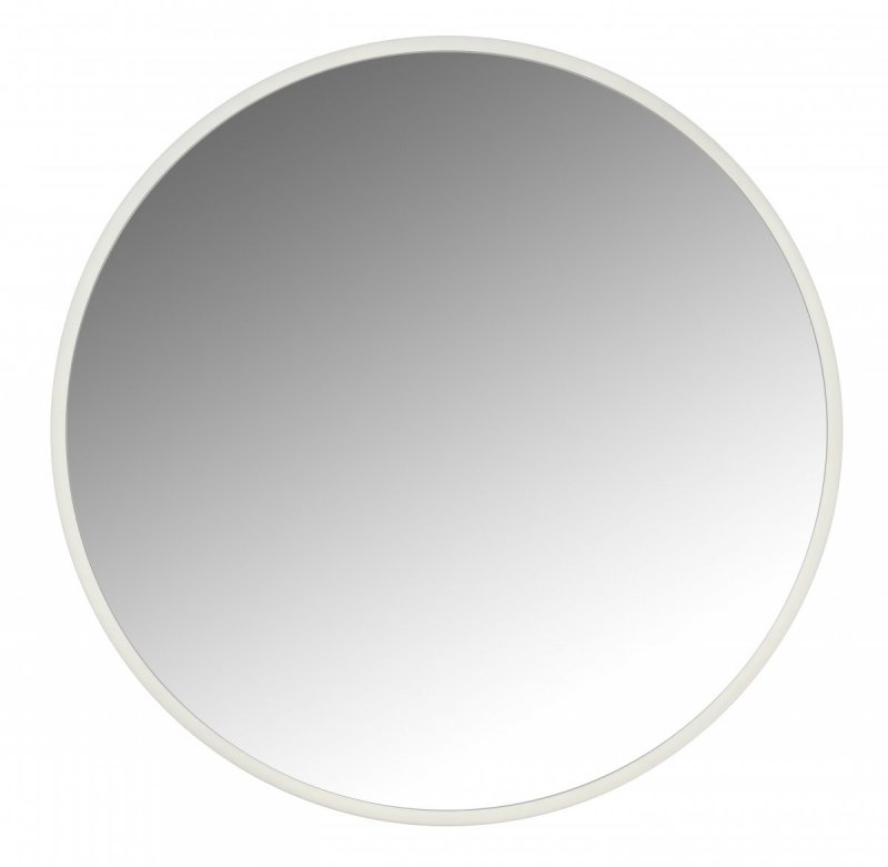 Villa Collection MIRROR Lustro Ścienne Okrągłe 60 cm Białe