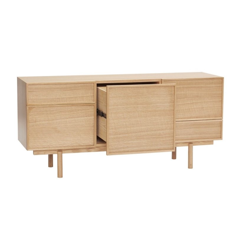 Hubsch CUBE Komoda Dębowa 140 cm