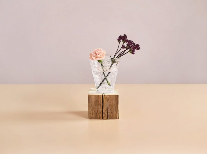 Iittala KASTEHELMI Wazon do Kwiatów / Beżowy