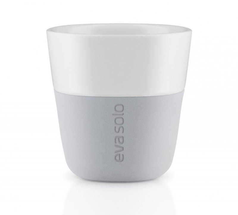 Eva Solo CAFFE Kubeczki do Kawy Espresso 2 Szt. Jasnoszare