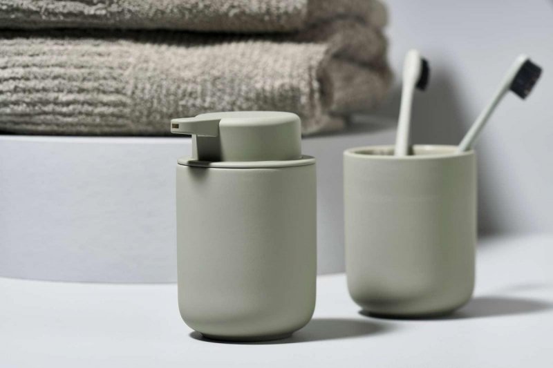 ZONE Denmark UME Szczotka Toaletowa do WC - Pastelowy Zielony - Eucalyptus Green