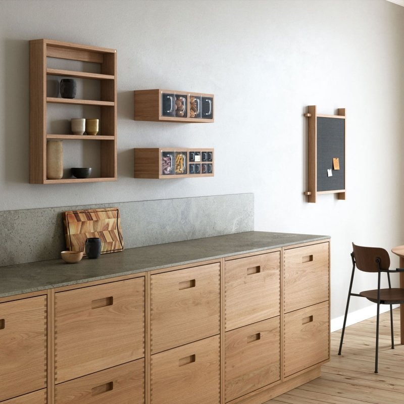 Andersen Furniture A-PODIUM Półka Ścienna 70 cm / Dębowa