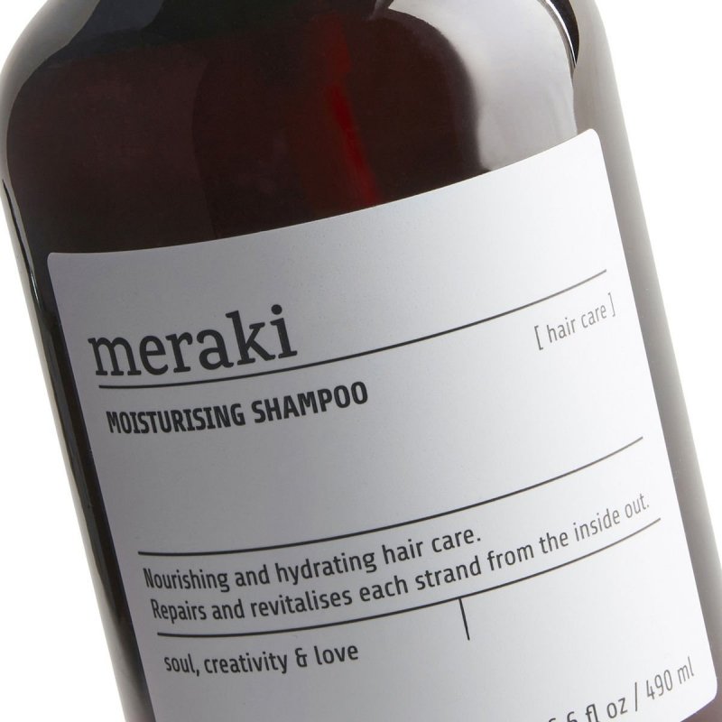 Meraki HAIR Organiczny Szampon do Włosów - Nawilżający