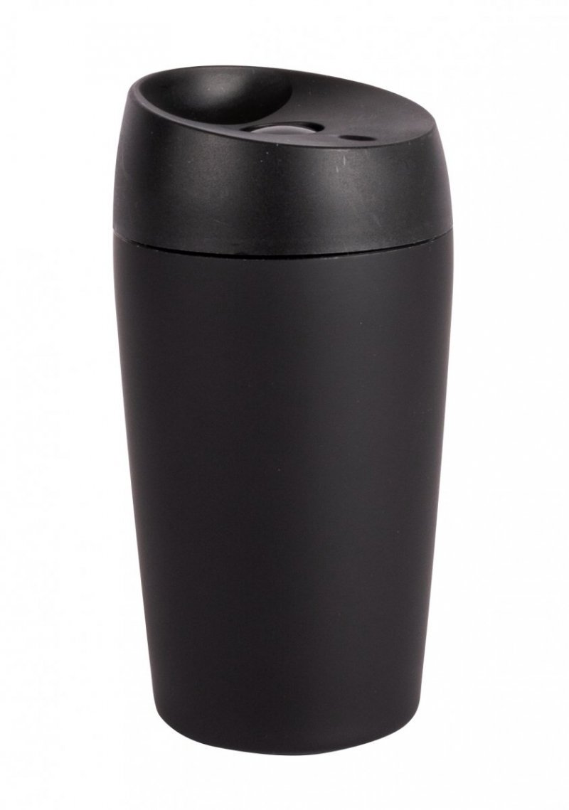Sagaform LOKE Stalowy Kubek Termiczny 240 ml Czarny Matowy