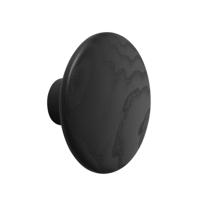 Muuto DOTS Wieszak Drewniany S - 9 cm Czarny