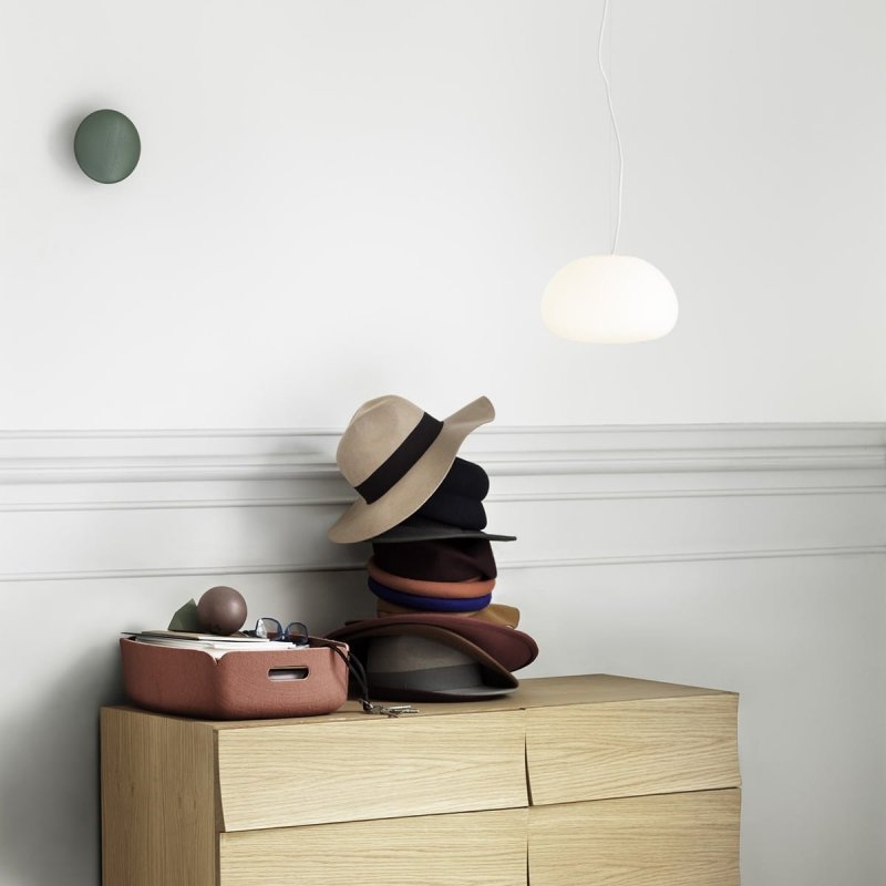 Muuto FLUID Lampa Wisząca 42 cm Biała