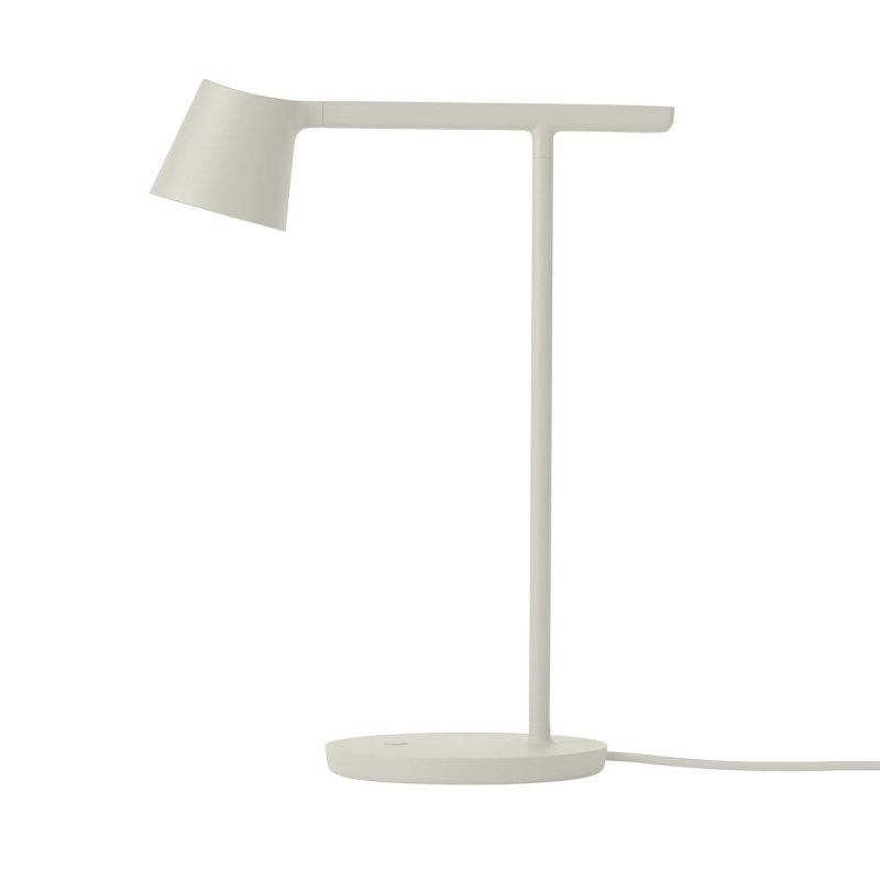 Muuto TIP Lampa Biurkowa LED Jasnoszara