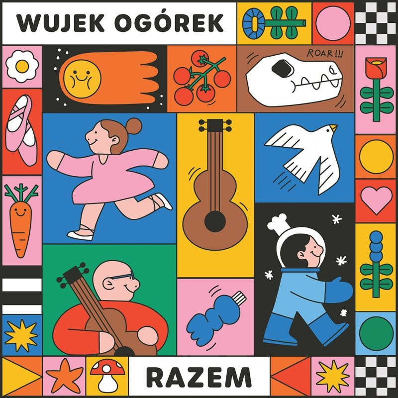 WUJEK OGÓREK - Piosenki dla Dzieci - RAZEM - Płyta CD