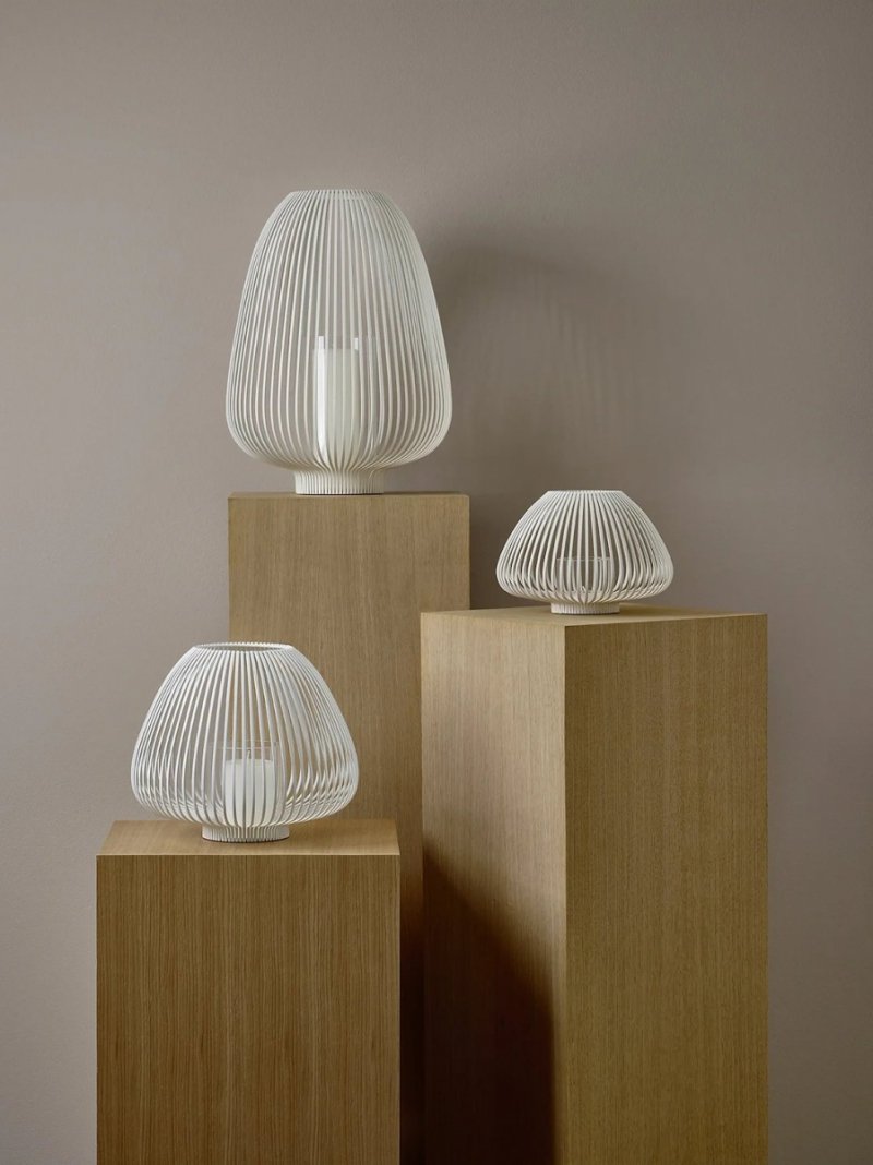 Blomus LYVA Lampion 17 cm / Biały