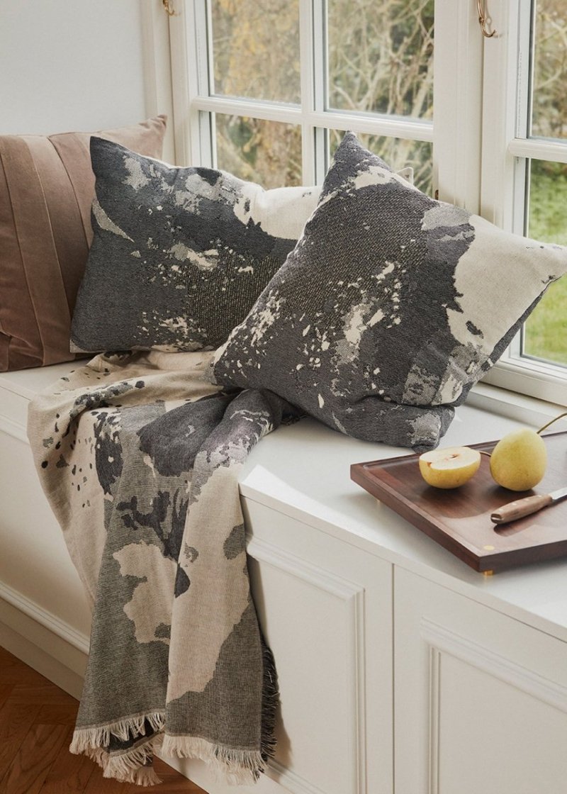 Aytm FLOREO Koc - Narzuta 170x130 cm Motyw Kwiatowy